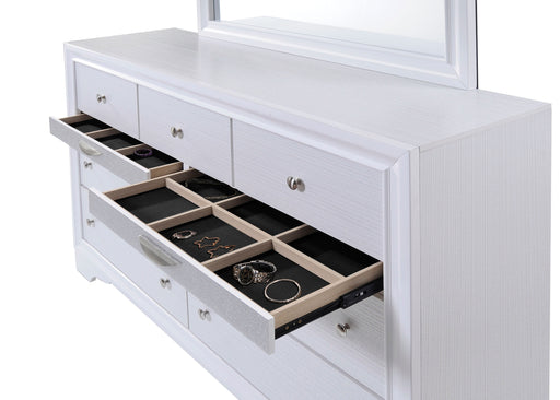 Naima White Dresser - Just Furniture (PA) - Multi Location