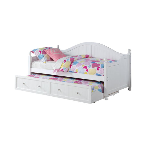Julie Ann Twin Daybed with Trundle White - Just Furniture (PA) - Multi Location