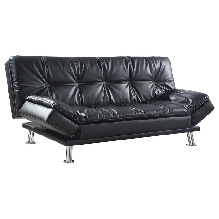 Dilleston Tufted Back Upholstered Sofa Bed Grey - Just Furniture (PA) - Multi Location