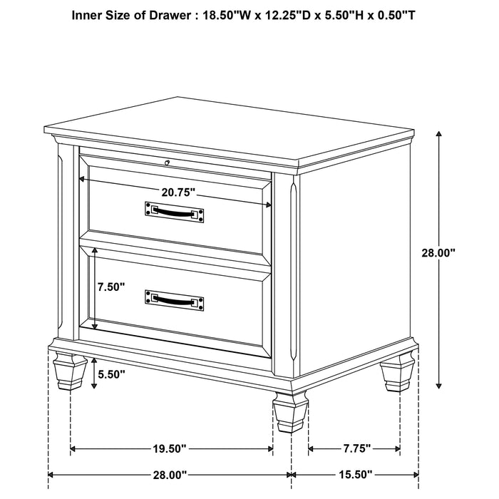 Devon Bedroom Set White - Just Furniture (PA) - Multi Location