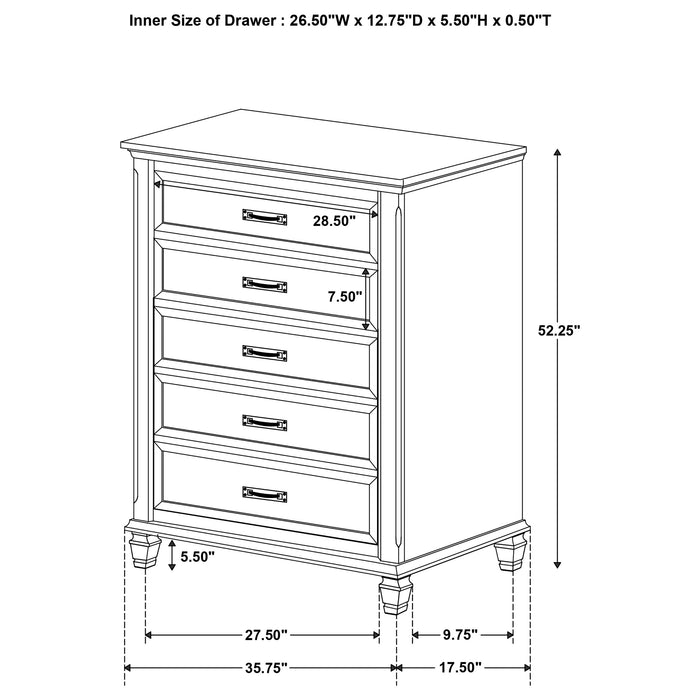 Devon Bedroom Set White - Just Furniture (PA) - Multi Location