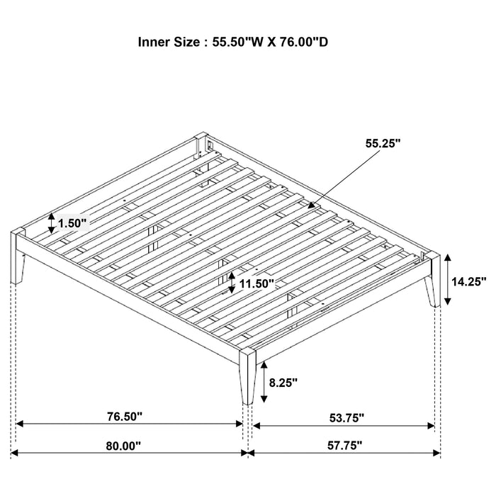 Hounslow Universal Platform Bed - Just Furniture (PA) - Multi Location