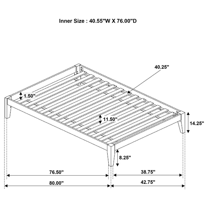 Hounslow Universal Platform Bed - Just Furniture (PA) - Multi Location