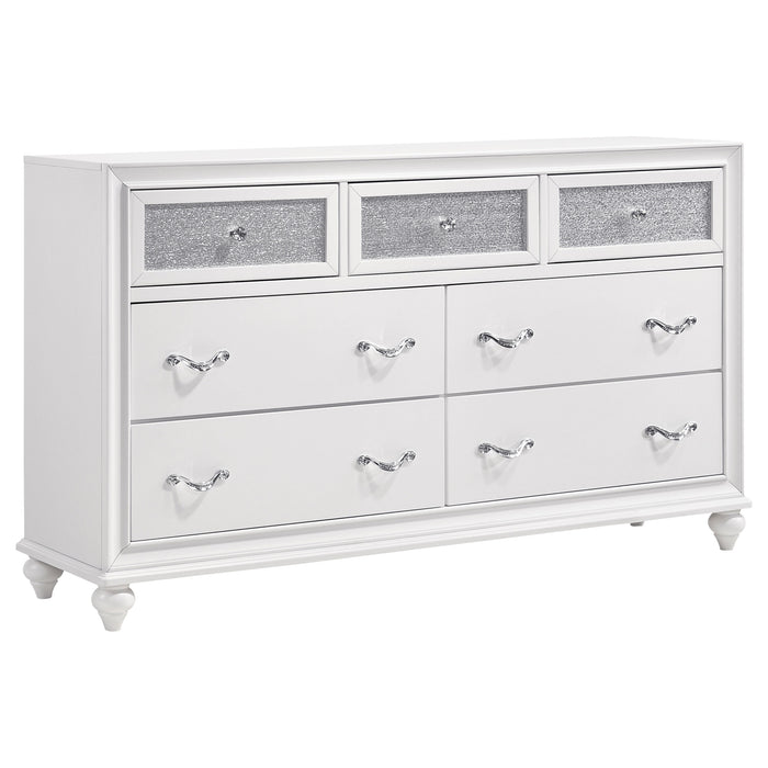 Barzini Bedroom Set White - Just Furniture (PA) - Multi Location