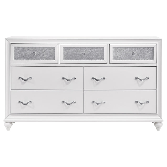 Barzini Bedroom Set White - Just Furniture (PA) - Multi Location
