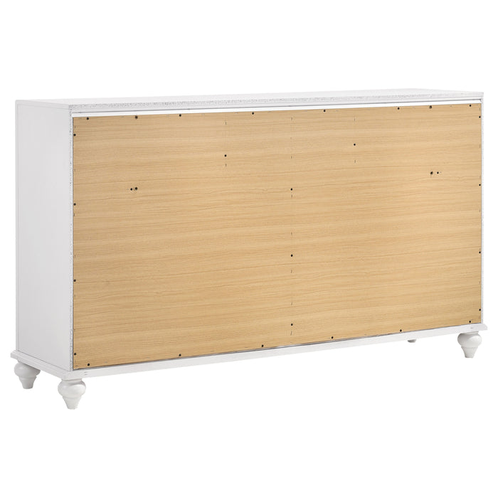 Barzini Bedroom Set White - Just Furniture (PA) - Multi Location