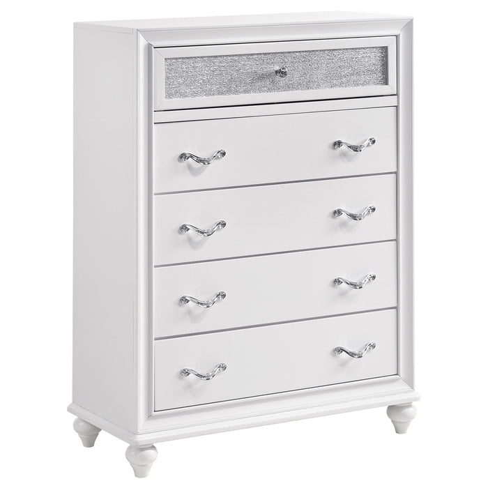 Barzini Bedroom Set White - Just Furniture (PA) - Multi Location