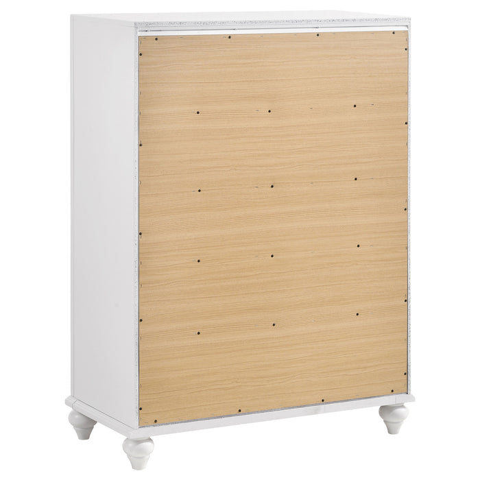 Barzini Bedroom Set White - Just Furniture (PA) - Multi Location