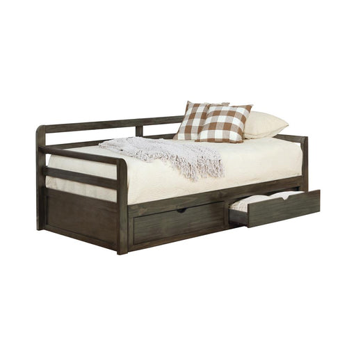 Sorrento 2-drawer Twin XL Daybed with Extension Trundle Grey - Just Furniture (PA) - Multi Location