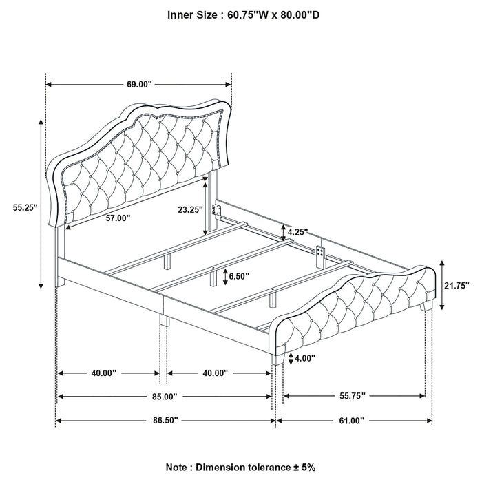 Bella Beds Cal.King & E.King, Queeen - Just Furniture (PA) - Multi Location