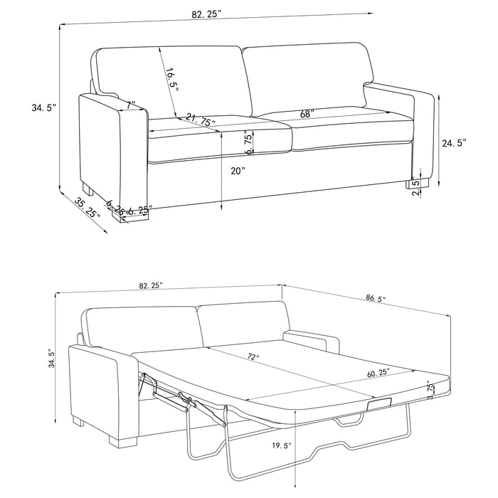 Simpson Sleeper Sofa - Just Furniture (PA) - Multi Location