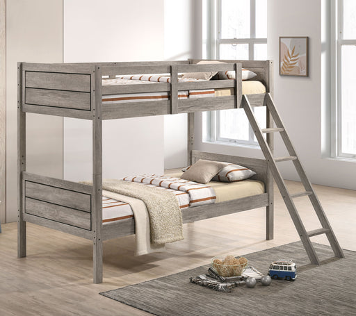 Ryder Bunk Bed Weathered Taupe - Just Furniture (PA) - Multi Location