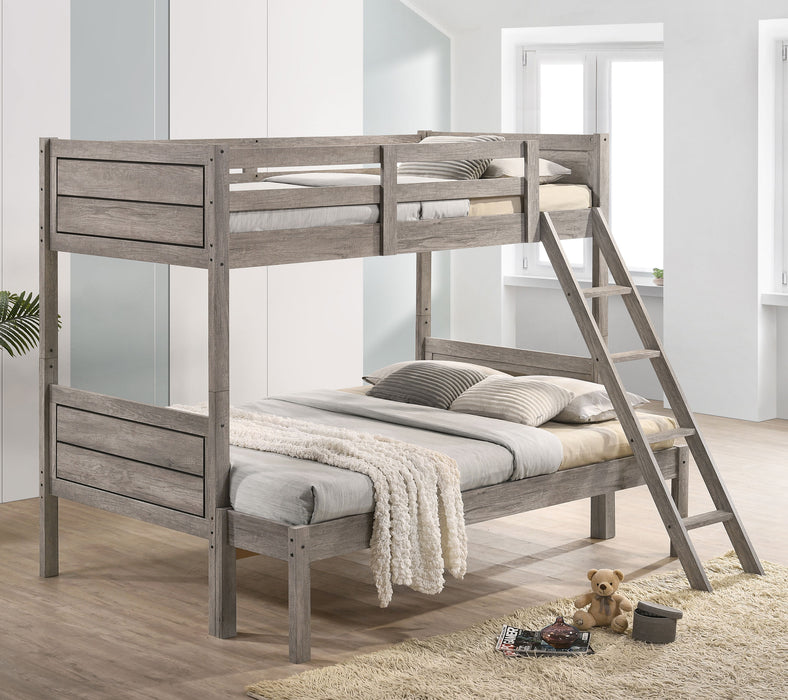 Ryder Bunk Bed Weathered Taupe - Just Furniture (PA) - Multi Location
