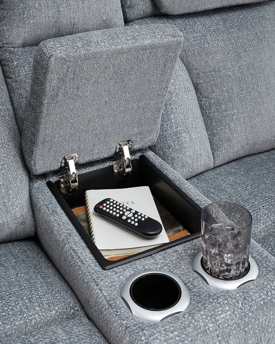 Studio Cave Power Reclining Loveseat with Console - Just Furniture (PA) - Multi Location