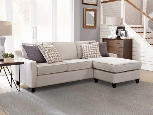Mcloughlin Upholstered Sectional Platinum - Just Furniture (PA) - Multi Location