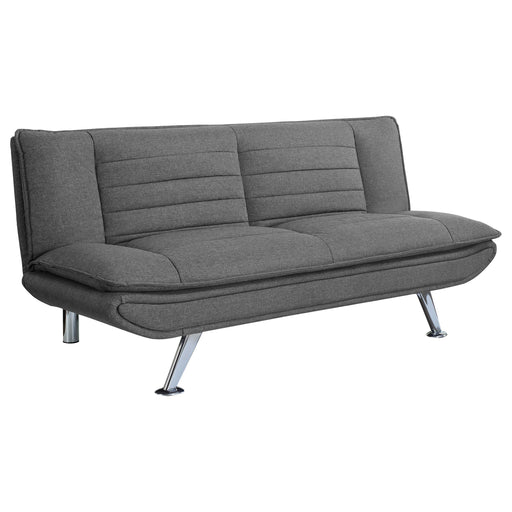 Julian Upholstered Sofa Bed with Pillow-top Seating Grey - Just Furniture (PA) - Multi Location