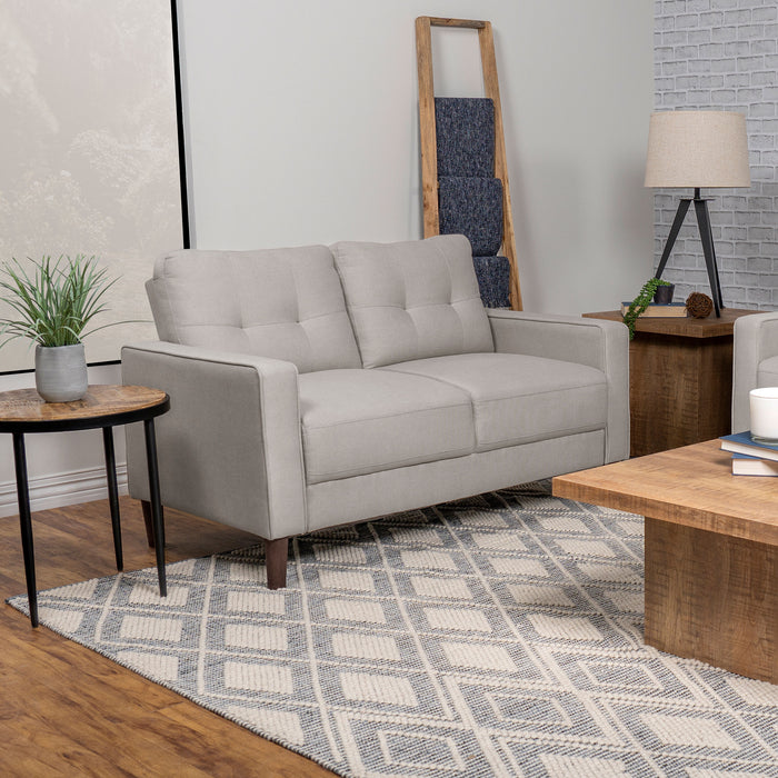 Bowen Upholstered Track Arms Tufted Loveseat - Just Furniture (PA) - Multi Location