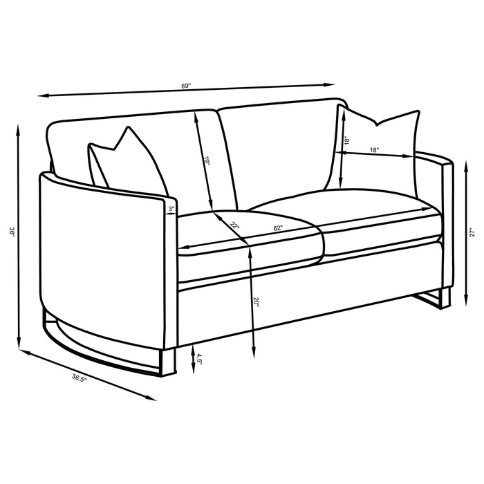 Corliss Stationary 3 Pc Sets - Just Furniture (PA) - Multi Location