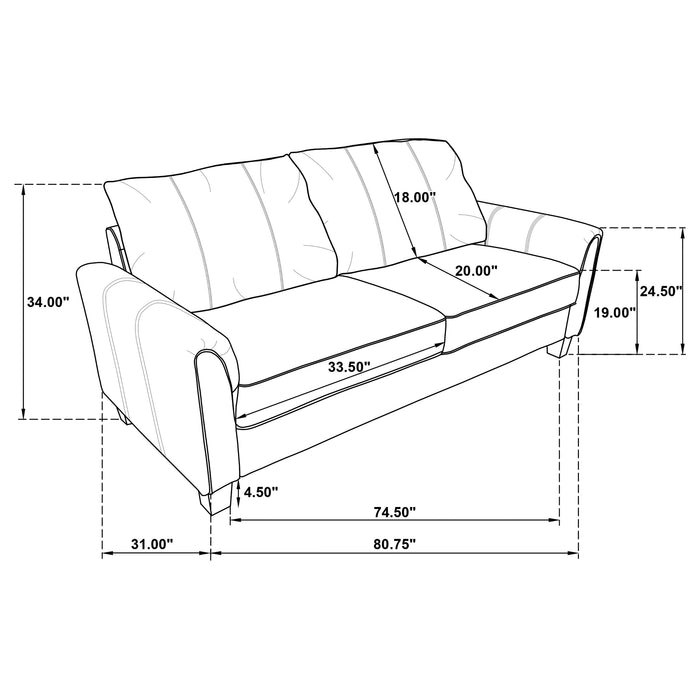 Davis Stationary 2 Pc Set - Just Furniture (PA) - Multi Location