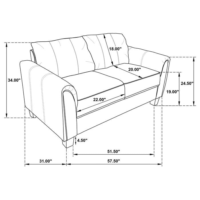 Davis Stationary 3 Pc Set - Just Furniture (PA) - Multi Location