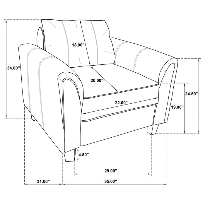 Davis Stationary 3 Pc Set - Just Furniture (PA) - Multi Location