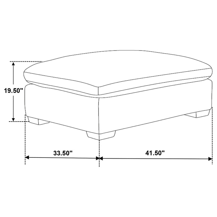 Lakeview Ottoman - Just Furniture (PA) - Multi Location