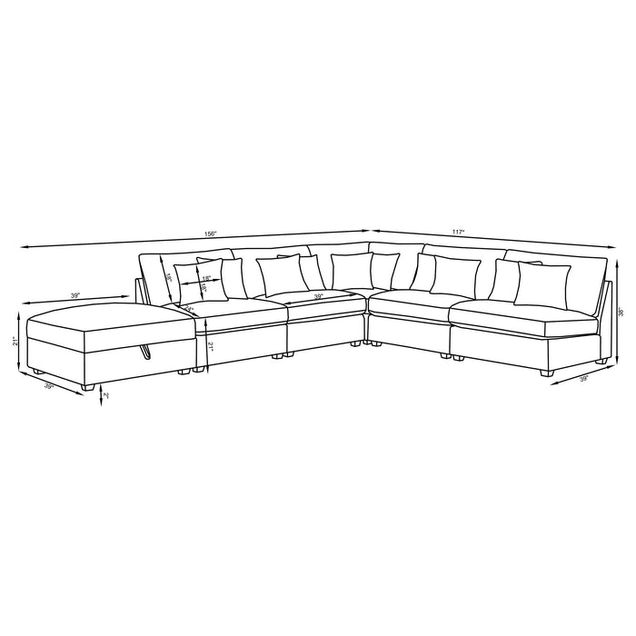 Cambria Sectionals - Just Furniture (PA) - Multi Location