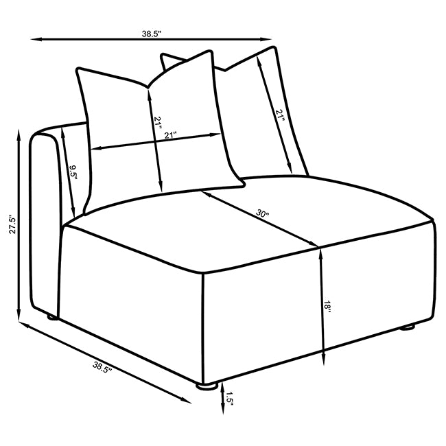 Jennifer Accent Chair - Just Furniture (PA) - Multi Location