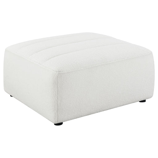 Sunny Upholstered Ottoman Natural - Just Furniture (PA) - Multi Location