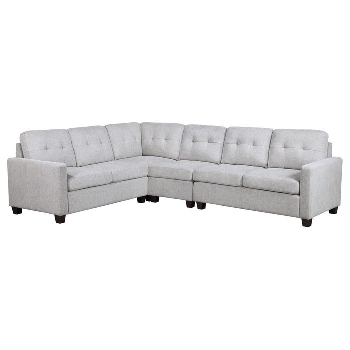 Georgina 4-piece Upholstered Modular Sectional Sofa Beige - Just Furniture (PA) - Multi Location