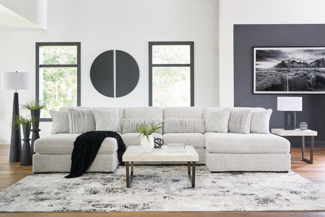 Cuddle Plush Sectional with Chaise - Just Furniture (PA) - Multi Location