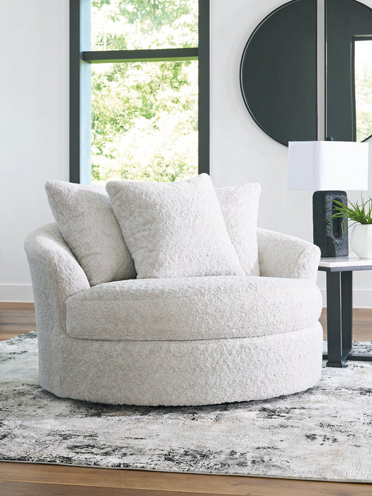 Cuddle Plush Oversized Swivel Accent Chair - Just Furniture (PA) - Multi Location