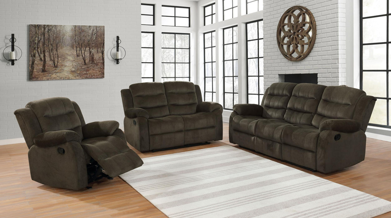 Rodman Upholstered Tufted Living Room Set Olive Brown - Just Furniture (PA) - Multi Location
