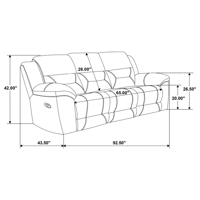 Gilson Reclining 2 Pc Set - Just Furniture (PA) - Multi Location