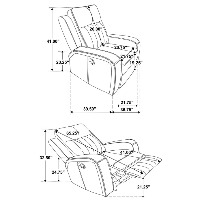 Raelynn Reclining 3 Pc Set - Just Furniture (PA) - Multi Location