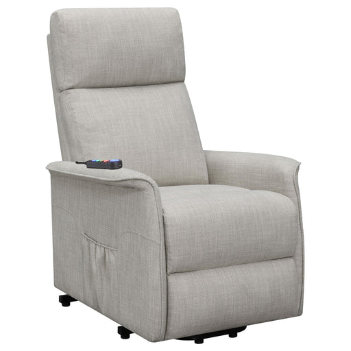 Herrera Power Lift Recliner with Wired Remote Beige - Just Furniture (PA) - Multi Location