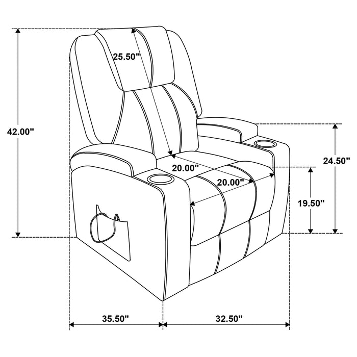 Armstrong Power Recliner - Just Furniture (PA) - Multi Location
