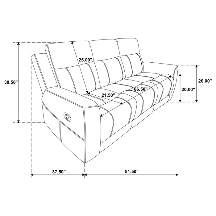 Brentwood Reclining Sofa - Just Furniture (PA) - Multi Location