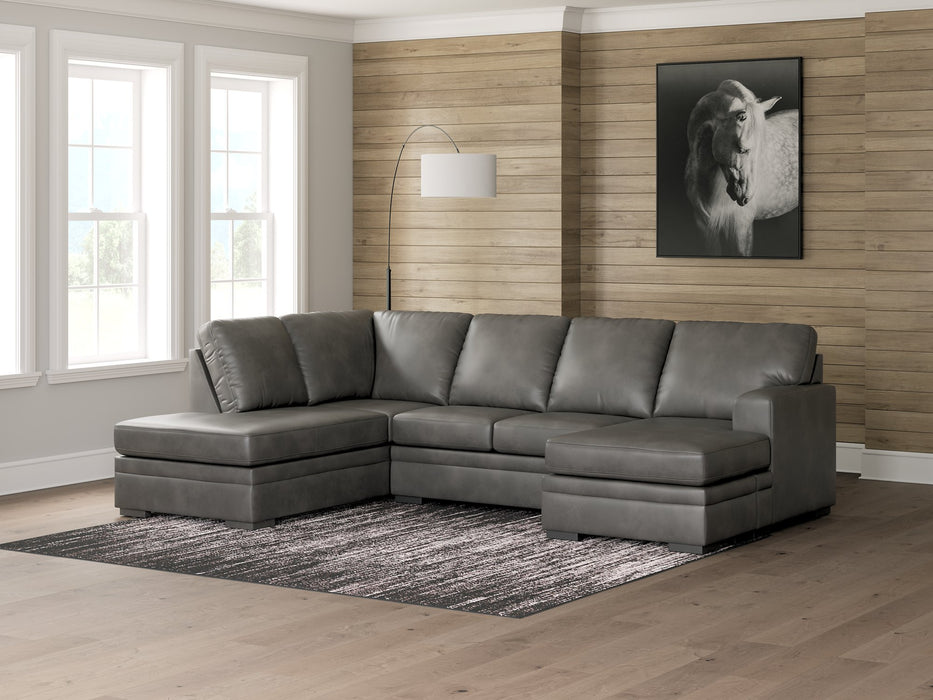 Lofton-Pike Sectional with Chaise - Just Furniture (PA) - Multi Location