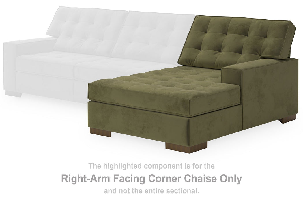 Caspian-Town Sectional with Chaise - Just Furniture (PA) - Multi Location