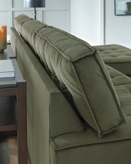 Caspian-Town Sectional with Chaise - Just Furniture (PA) - Multi Location