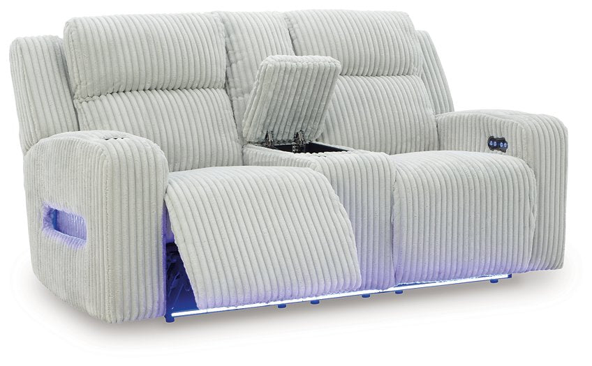 Forest Lake Power Reclining Loveseat with Console - Just Furniture (PA) - Multi Location