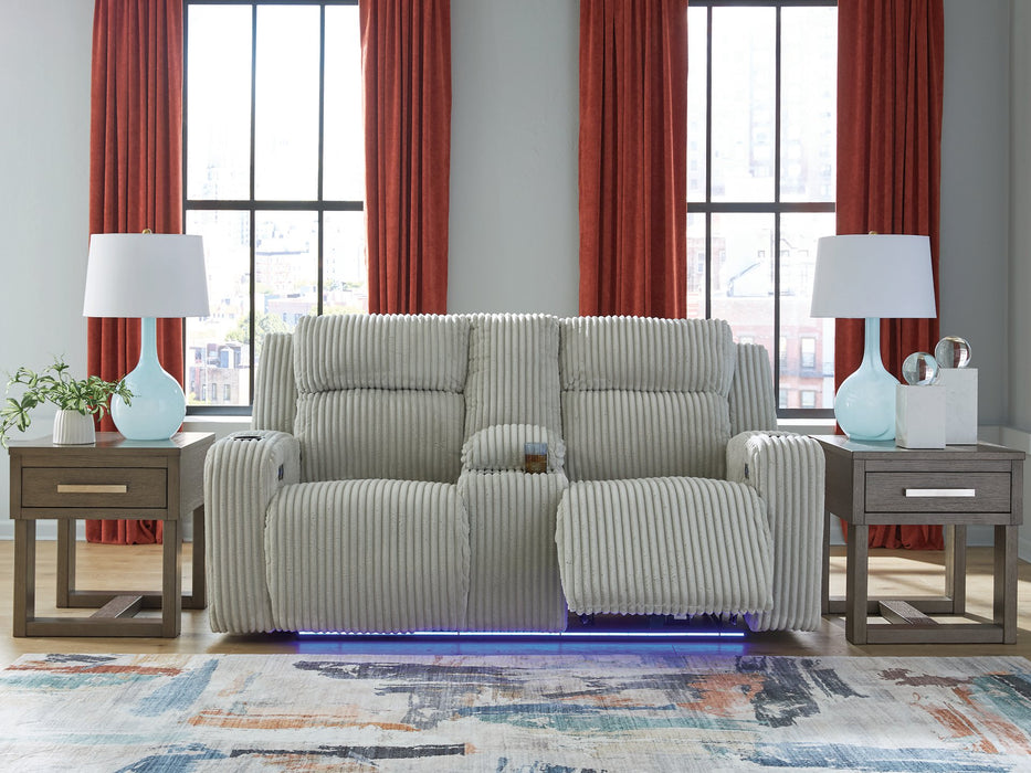 Forest Lake Power Reclining Loveseat with Console - Just Furniture (PA) - Multi Location