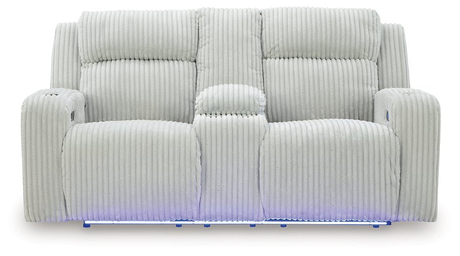 Forest Lake Power Reclining Loveseat with Console - Just Furniture (PA) - Multi Location