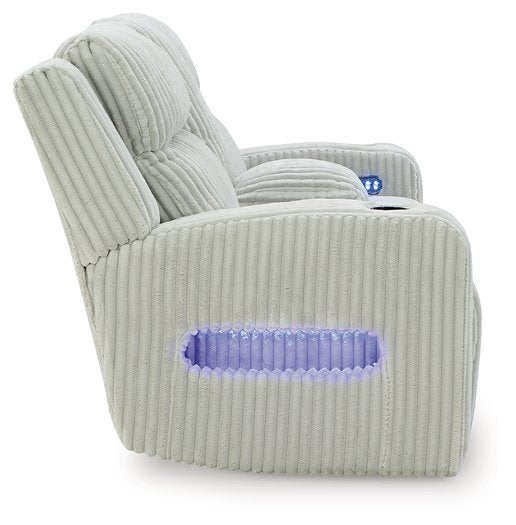 Forest Lake Power Reclining Loveseat with Console - Just Furniture (PA) - Multi Location