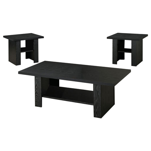 Rodez 3-piece Occasional Table Set Black Oak - Just Furniture (PA) - Multi Location