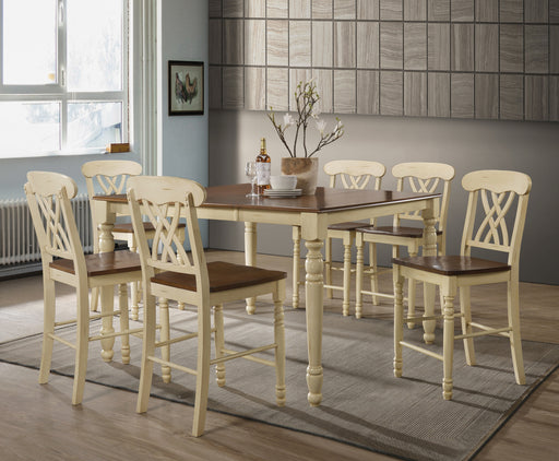 Dylan Buttermilk & Oak Counter Height Table - Just Furniture (PA) - Multi Location