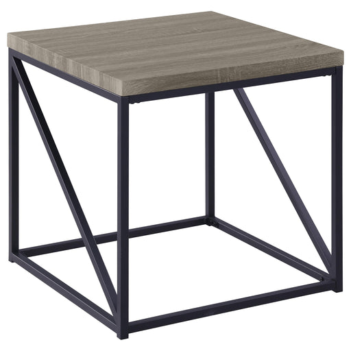 Birdie Square End Table Sonoma Grey - Just Furniture (PA) - Multi Location