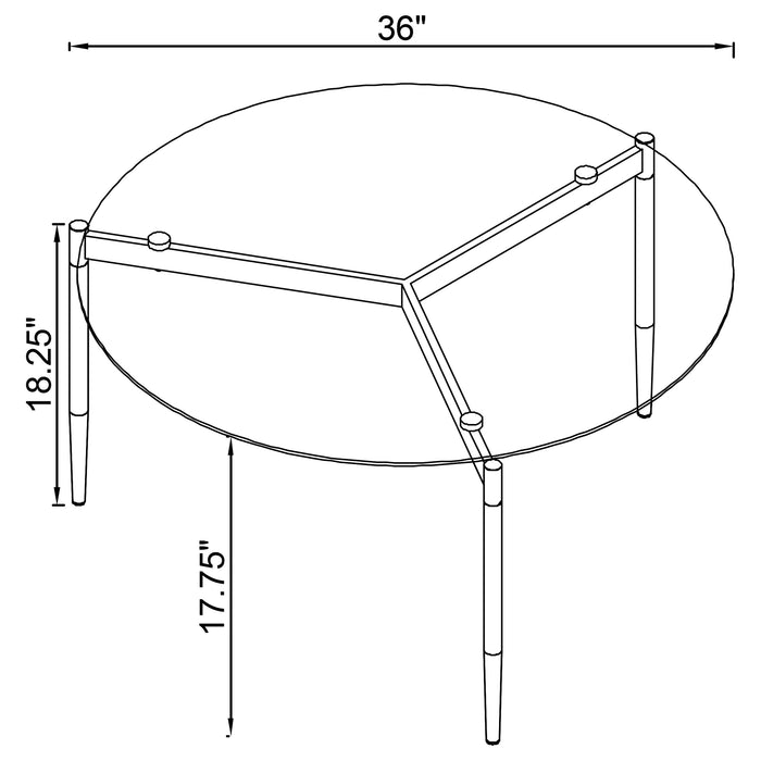 Rosalie Coffee Table - Just Furniture (PA) - Multi Location