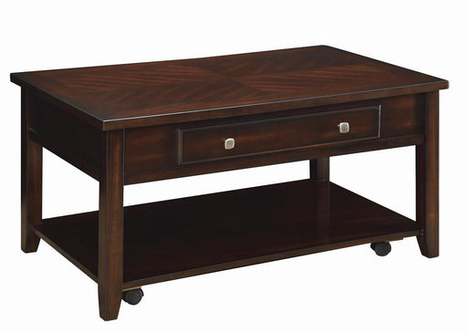 Bradford Rectangular Lift Top Coffee Table Walnut - Just Furniture (PA) - Multi Location